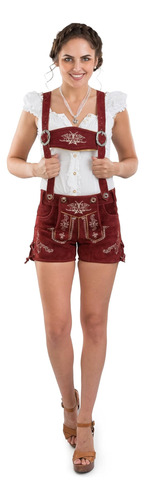 Lederhosen Para Mujer - Disfraces De Oktoberfest Alemán - Pa