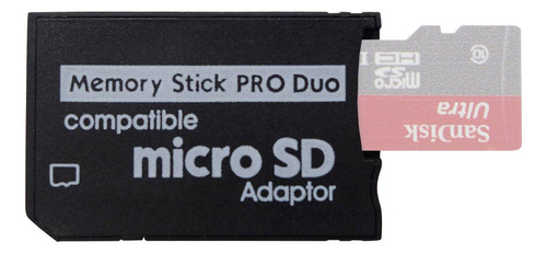 Adaptador De Memory Stick Psp Para Micro Sd