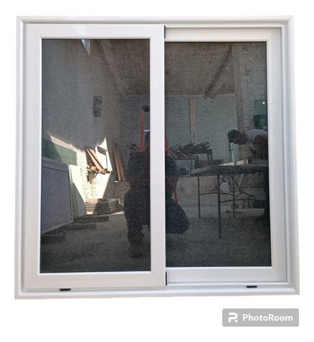 Ventana De Aluminio Línea Española Serie 4600 De 120x120 Cm.