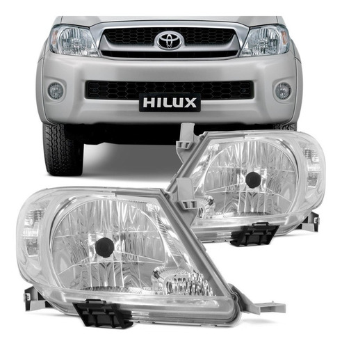 Optica P/ Toyota Hilux 2009 2010 2011 Importada