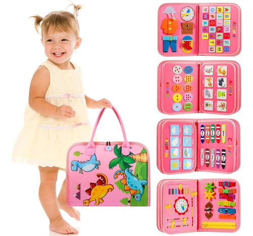 ~? Winblo Toddler Busy Board - Montessori Toys Regalos De Cu