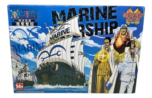 Figura Barco Armable Marine Ship / One Piece  