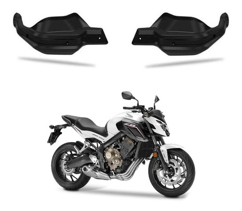 Protetor De Mão Honda Cb650f 2015 2016 2017 2018 2019