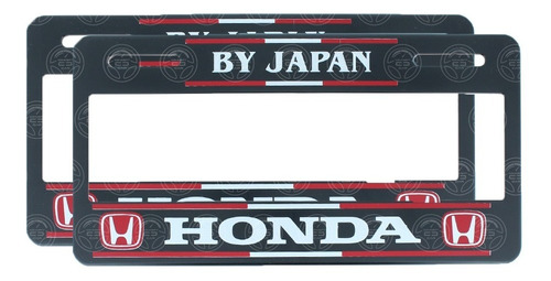 Par Marco Porta Placas Impreso Honda Civic City Fit Crv Hrvf