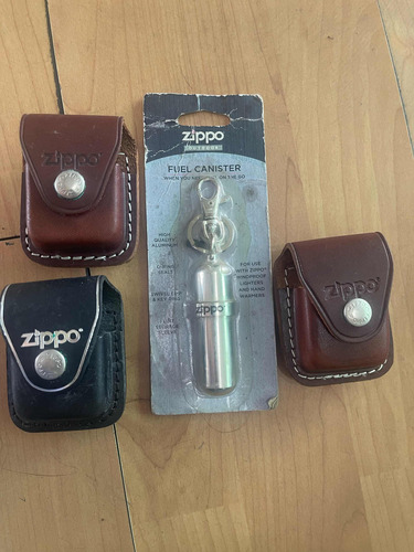 Portazippo Estuche De Cuero