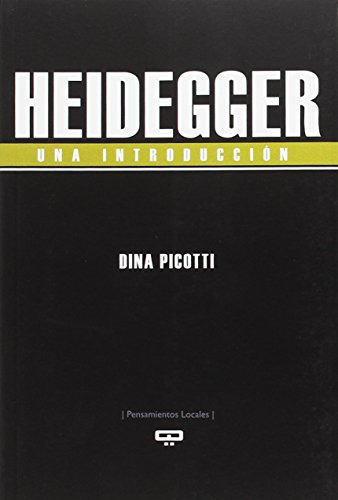 Libro Heidegger Una Introduccion De Picotti Dina Grupo Conti