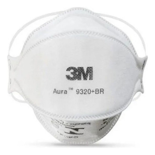 Respirador Máscara Pff2 N95 Aura 9320 Orig. S/válvula 3m