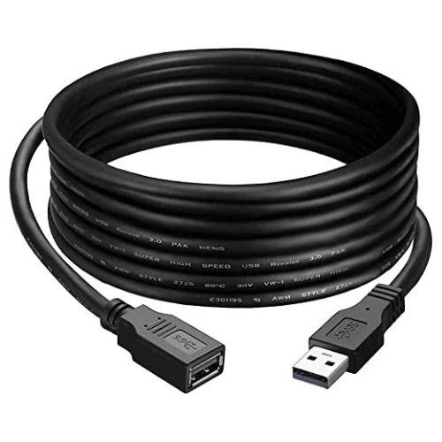 Cable De Extension De Usb 2.0  -3 Metros