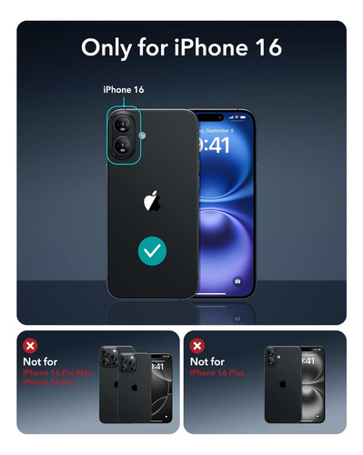 Capa Magnética Para iPhone 16, 16plus, 16 Pro E 16 Pro Max,