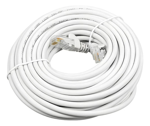 Cable Red Rj45 Categoria 5 Utp Patch Cord Ethernet 25 Mts