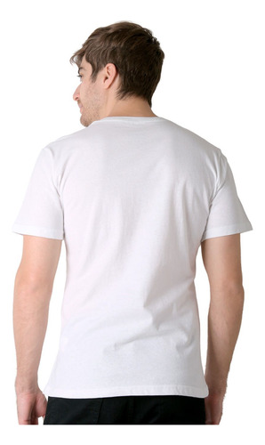 Playera Hombre Moda Camiseta Blanco Smiley 58205023
