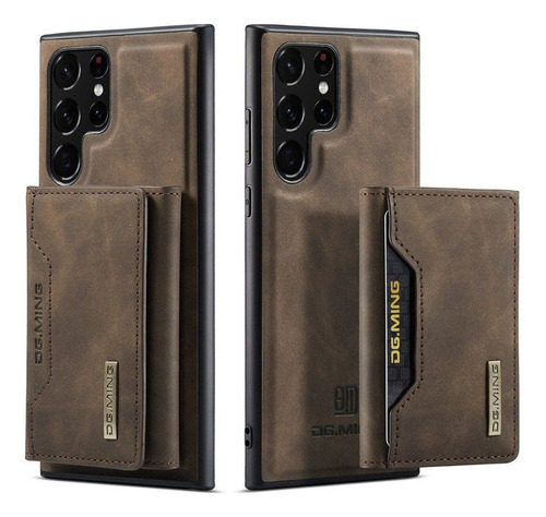 B Funda De Polipiel Tarjeta For Samsung Galaxy S20 S21 S22