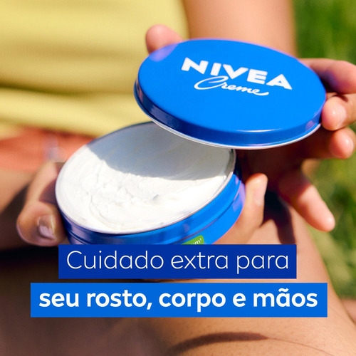 Nivea Creme Lata 145g - Hidratação Intensa Para Sua Pele Nivea
