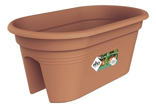 Exaco Bpc-terra Plastic Oval Bridge Planter Con Cubierta, 4.