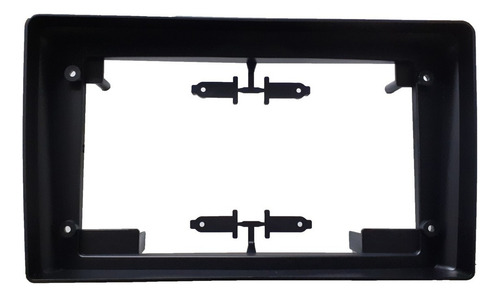 Moldura Multimidia Tela 9 Pol Gm Corsa G2 Meriva Vectra Cor Preto