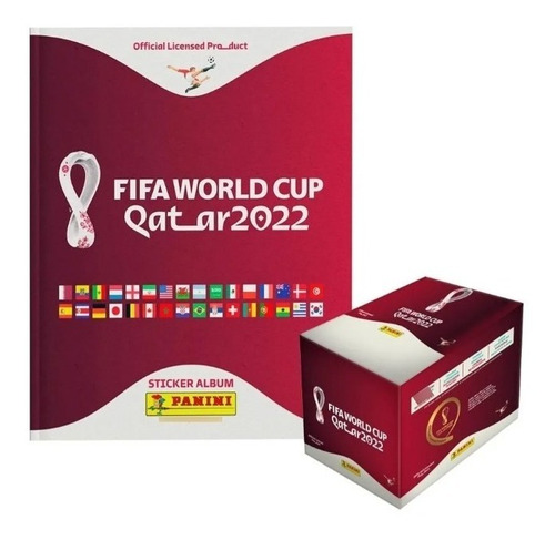 Álbum Oficial Fifa Pasta Dura Mundial Qatar 2022+104 Sobres