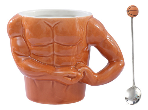 Taza De Cerámica Para Leche/café/agua Con Forma De Cuerpo Mu