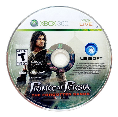 Prince Of Persia The Forgotten Sands Xbox 360 En Español (Reacondicionado)