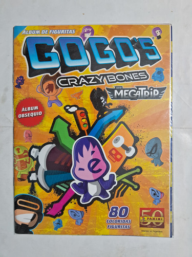 Álbum De Figuritas Gogos Crazy Bones. Vacío