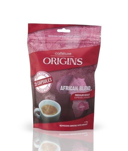 Cápsulas African Blend - Pct C/ 25 Unid (padrão Nespresso)