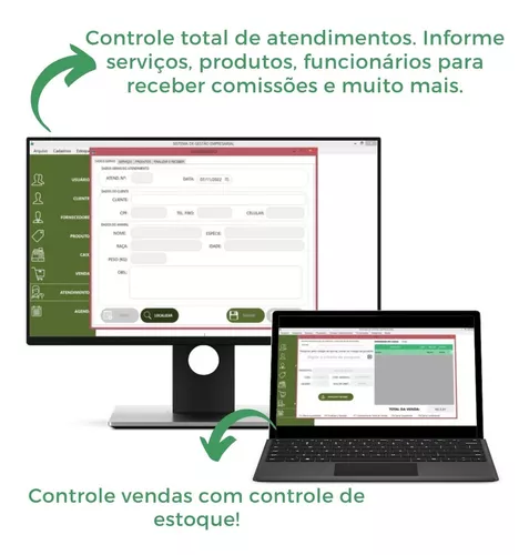 Infopet é um software para petshop, clínicas veterinária e