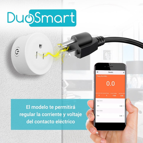 Imagen 5 de 5 de Contacto Electrico De Sobreponer Wifi B30 2.4 Ghz