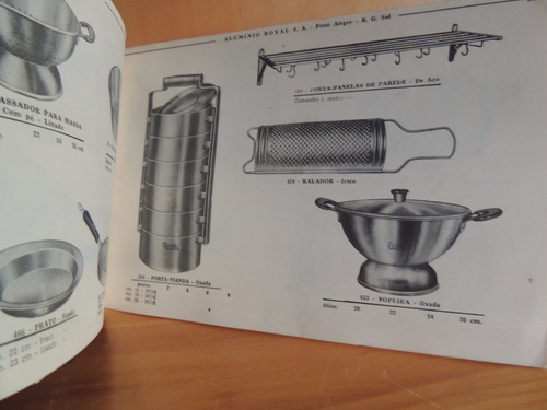 Livro Folheto Produtos Aluminio Royal S A Porto Alegre 1967 (Usado)