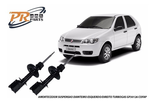 Par De Amortecedores Diant. Fiat Palio Elx 1.616vtorque 2003