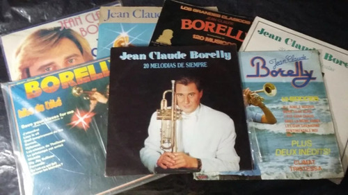 Coleccion Jean Claude Borelly X 7 Lp Vinilo