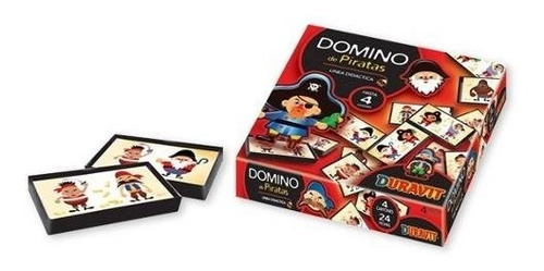 34 Juego Domino Piratas Fichas Plasticas Duravit Del Tomate