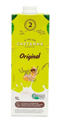 Imagem 4 de 4 de 4x Bebida De Castanha De Caju A Tal Da Castanha 1l