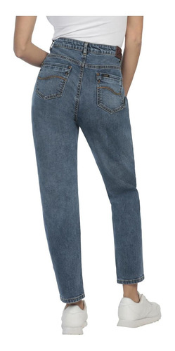 Pantalón Jeans Mom Fit Tapered Lee Mujer 340