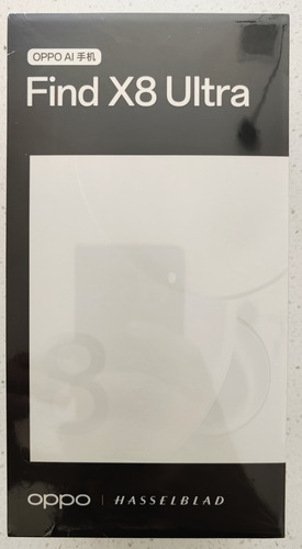 Oppo Find X8 Ultra 256gb+12gb Liberado Garantia 1 Año Idioma Español Android Auto Negro