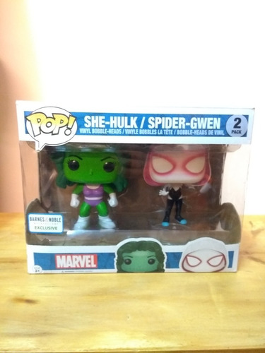 Funko Pop! Marvel She Hulk / Spiderwen Pack 2 Exclusive