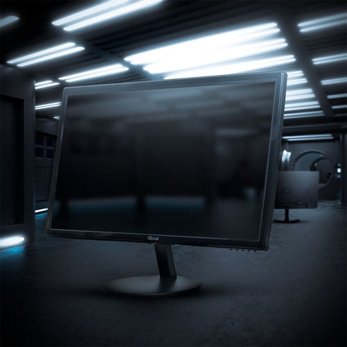 Imagen 5 de 7 de Monitor Led 24 Pulgadas Iqual Iq24h 1080p Hdmi Full Hd Gtia