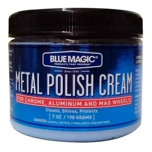 Blue Magic - Crema Pulidora Para Metales 549 Gramos