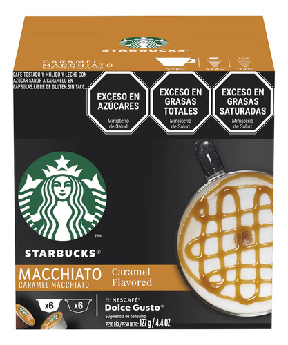 Starbucks Caramel Macchiato Cápsulas Dolce Gusto