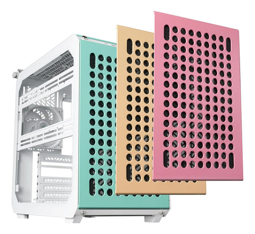 Gabinete Cooler Master Q500 Qube 500 Flatpack Modular Color Multicolor