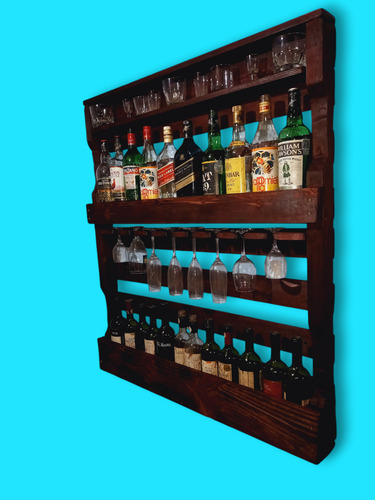 Bar Botellero En Madera ..