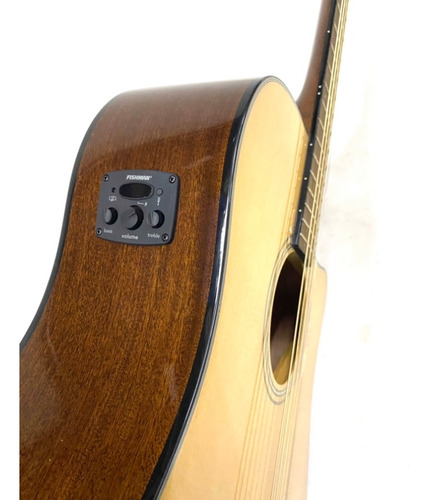 Violão Fender Cd-60 Sce Natural Tampo Maciço Novo Original
