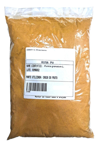 Romã Em Pó Original - 1 Kg
