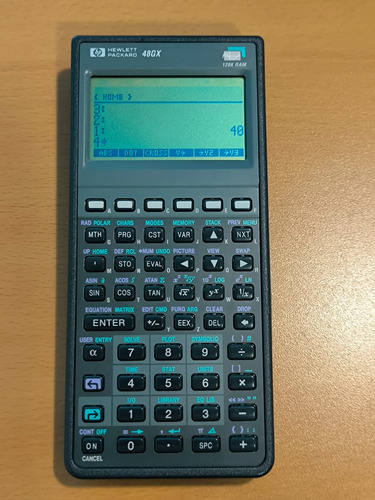 Calculadora Gráfica Hp 48gx 128k Ram, Excelente Estado