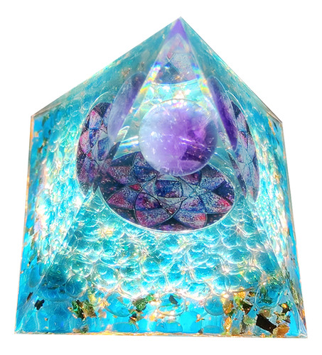 Pirámide Natural, Piedra De Cristal, Sanación Energética, Re