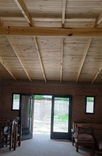 Cómoda Casa De Dos Dormitorios Estilo Minimalista (modelo Palen) - Galería Opcional - A Construir En Ladrillos Y Hormigón - No Son Prefabricadas
