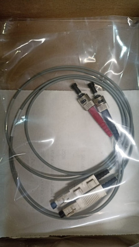 Cordon Duplex Fibra Optica Sc/st 1 Mt Bticino C9201sc/st