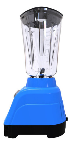 Licuadora Bosstech Bsed-b1 2 L Azul Con Vaso De Plástico