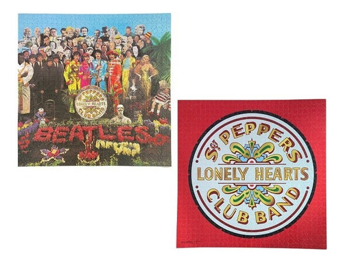 Quebra-cabeças The Beatles St Peppers 1000 peças com vista dupla