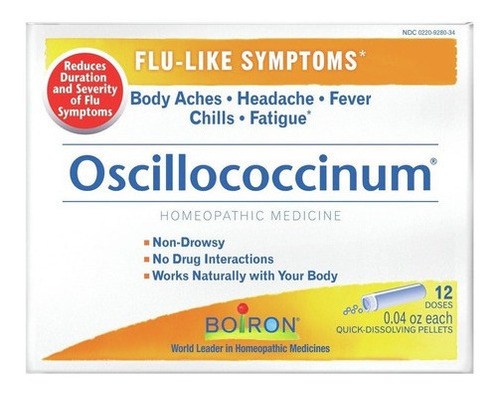 Oscillococcinum-12 Dosis Boiron 12 Dosis