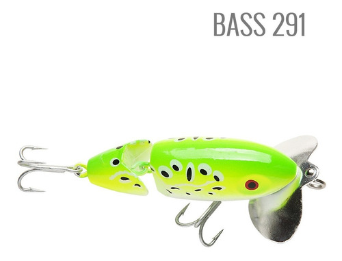 Señuelo Waterdog Bass 291 Flotacion 6,2 Cm 9 Gr Anzuelos Vmc