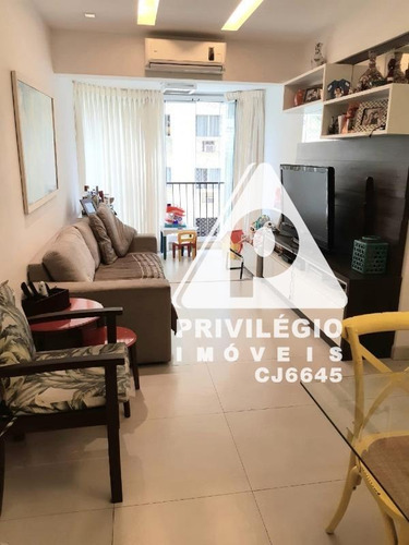 Apartamento À Venda, 2 Quartos, 1 Vaga, Botafogo - Rio De Janeiro/rj - 28250